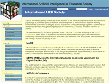 Tablet Screenshot of iaied.org